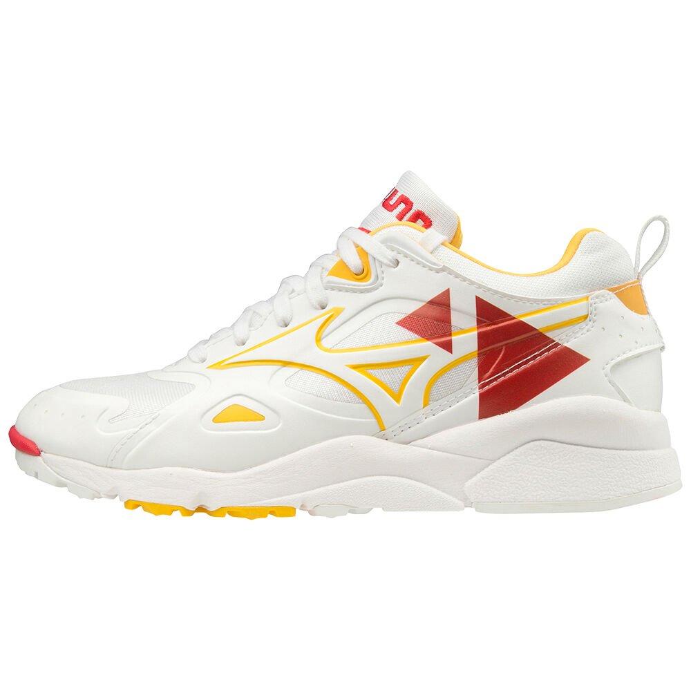 Mizuno Men's Sneakers Sky Medal Shape of Time White/Red - RMSDEHF-61